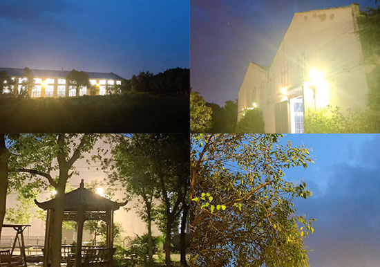 花園式廠區(qū)、綠樹成蔭、鳥語(yǔ)花香。原來(lái)的廠區(qū)的夜景是如此的美麗！